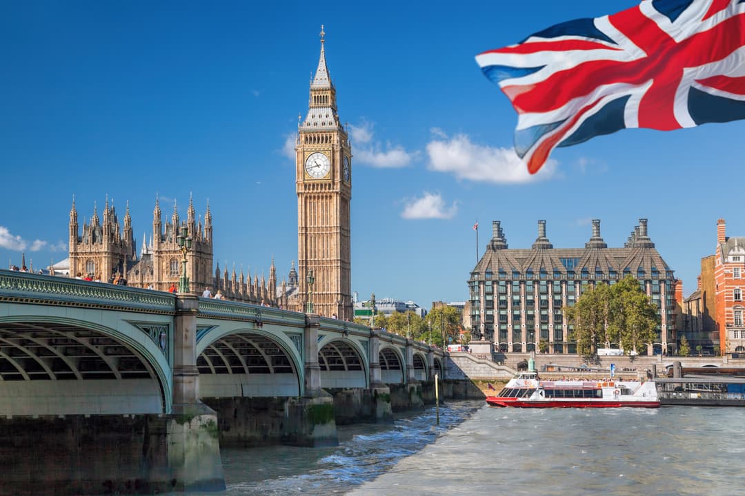 Vue de Londres avec Big Ben